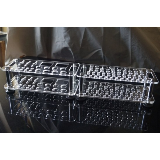 Acrylic leathercraft tool shelf