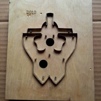 Elephant key pendant leather die, leather knife, hammer shoot leather dies