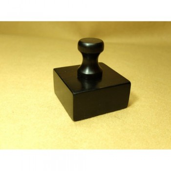leather tool, flesh side polisher, African Blackwood, good quality, leather polisher