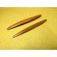 wood slicker edge polisher wet vegetable tanned leather former handmade leather tool DIY  