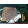 stainless steel leather tools corner ruler leather bag mould leathercraft tools leather craft