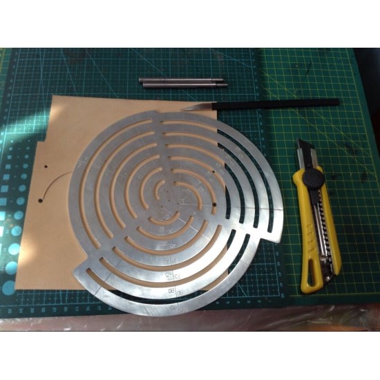 stainless steel leather tools corner ruler leather bag mould leathercraft tools leather craft