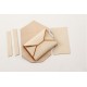 Precut leather material kit card holder M-28 Precut leather material kit card holder M-28