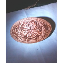 PDF leather craft pattern,leathercraft pattern,Hair Pin tooling pattern,instant download,leather tracking pattern