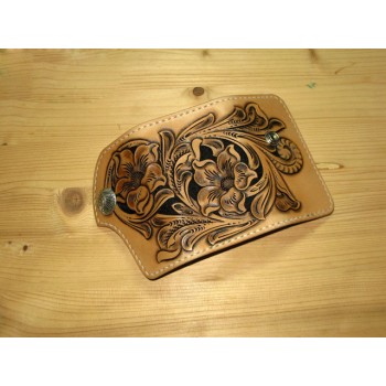 PDF leather craft pattern,leathercraft pattern,key holder KH-4 tooling pattern,instant download,leather tracking pattern