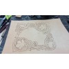 PDF Leather craft patterns, long wallet pattern, leather tooling patterns, Instant download, Sheridan-09,Leather tracking patterns