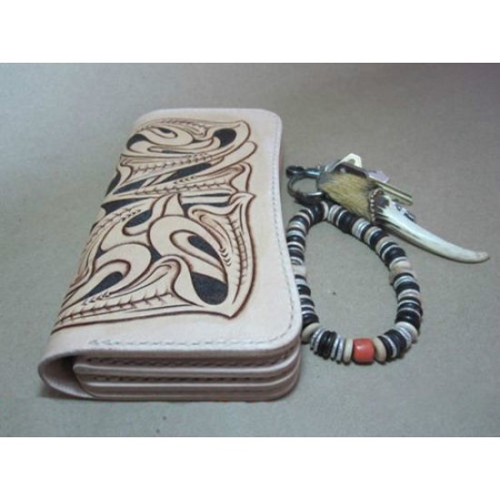 PDF Leather craft patterns, long wallet pattern, leather tooling patterns, Instant download, Sheridan-11,Leather tracking patterns