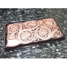 PDF Leather craft pattern long wallet pattern leather purse pattern Instant download sheridan-17 leather tracking patterns