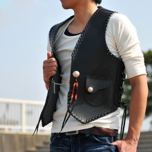 Leathercraft pattern 5 sizes vest pattern Leather tooling pattern leather clothes pattern