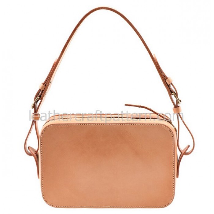 Free PDF leather patterns download, leather bag patterns, leather