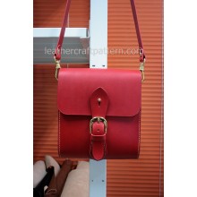 Leather bag pattern, leather bag patterns cross body bag pattern bag sewing pattern PDF instant download ACC-05 