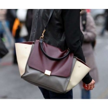 With instruction - Celine trapeze handbag pattern PDF ACC-107 leather craft patterns leathercraft pattern