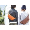 With instruction leather chest bag waist bag pattern PDF instant download ACC-39