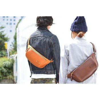With instruction leather chest bag waist bag pattern PDF instant download ACC-39