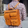 With instruction - 3 ways leather backpack pattern PDF instant download ACC-40