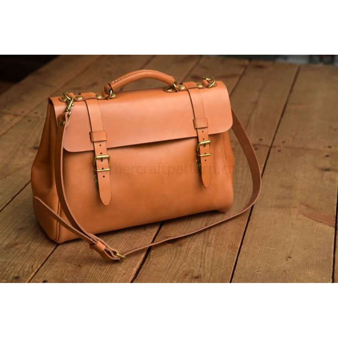 With instruction leather travel bag pattern PDF instant download ACC