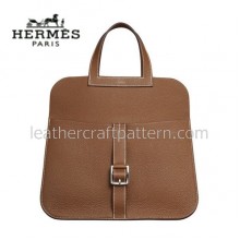 Hermes Halzan Leather bag pattern pattern bag sewing pattern PDF instant download ACC-45