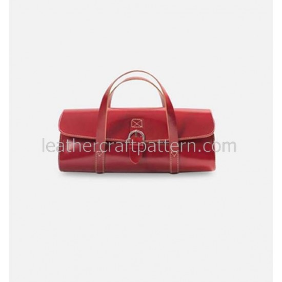 With instruction Leather Baguette handbag pattern PDF instant download ACC-49 With instruction Leather Baguette handbag pattern PDF instant download ACC-49