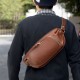 With instruction leather chest bag pattern waist bag bag patterns ACC-81 PDF instant download