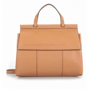 With instruction 2 in 1 Tory Burch handbag pattern leather bag patterns ACC-92 PDF instant download