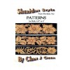 leather belt tooling pattern, Sheridan belt patterns, by Chan Geer, instant download
