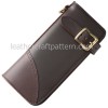 leather wallet pattern, long wallet pattern PDF download, LWP-03, leathercraft pattern hand stitched pattern