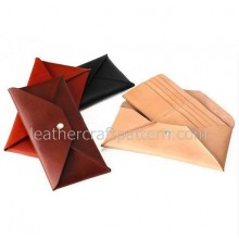 Leather bag patterns long wallet pattern PDF LWP-26 leather craft leather working leather working patterns bag sewing