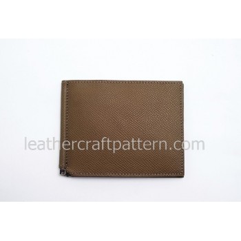 Leather patterns men money clip pattern PDF instant download SLG-07 leather craft pattern