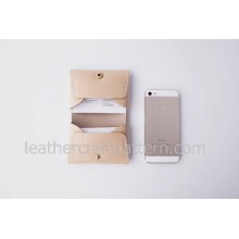 Leather wallet pattern card holder pattern SLG-15 PDF instant download, leathercraft patterns,  leather patterns, leather template