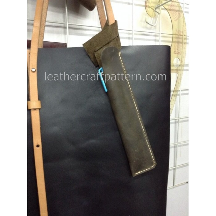 Free PDF leather patterns download, leather bag patterns, leather