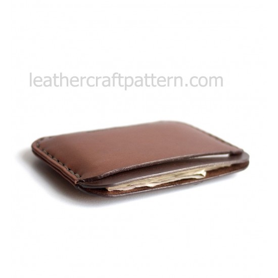 Leather patterns card holder pattern card protector SLG-44 PDF instant download leather craft patterns leather patterns leather template