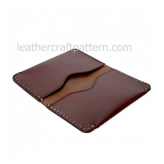 Leather patterns card holder pattern card protector SLG-45 PDF instant download leather craft patterns leather patterns leather template