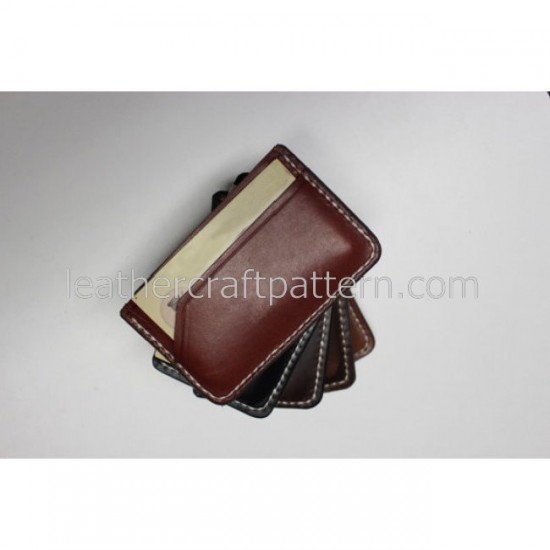 Leather patterns 2 in 1 card holder patterns card protector SLG-47  PDF instant download leather craft patterns leather patterns leather template