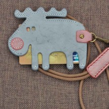 Leather key holder pattern PDF instant download SLG-69
