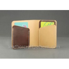 Wallet sewing pattern short wallet patterns PDF instand download SWP-08 leather craft leather working pattern