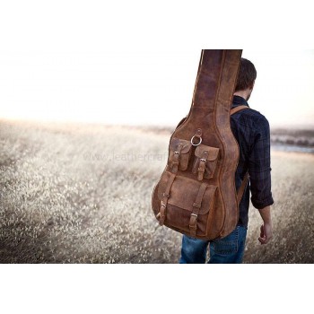 With instruction - Guitar Case Pattern PDF instant download SWP-30 leather craft patterns leather art leather supply